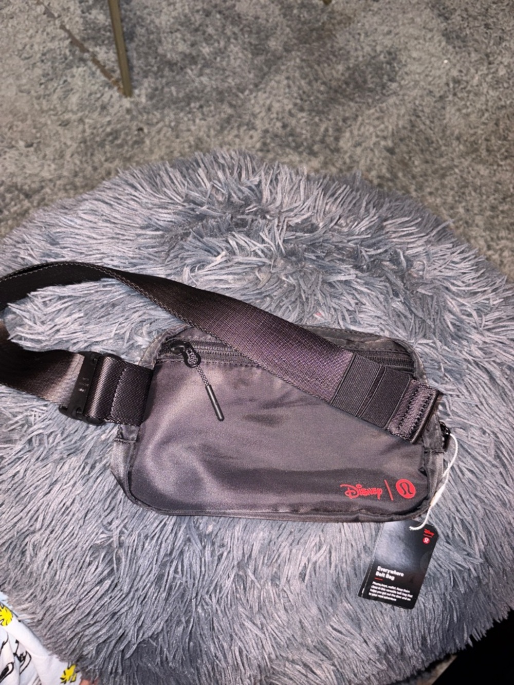 lululemon athletica Black Belt Bag with Embroidered Mickey🖤 - Picture 9 of 15